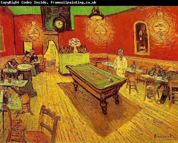 Vincent Van Gogh The Night Cafe